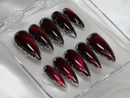 Crimson Cat Eye Chrome